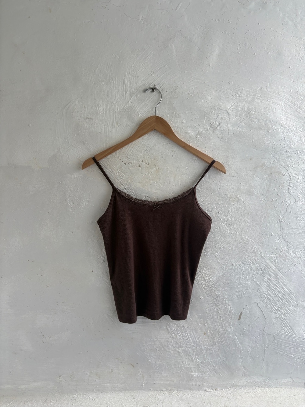 Wild Fable brown lace cami top